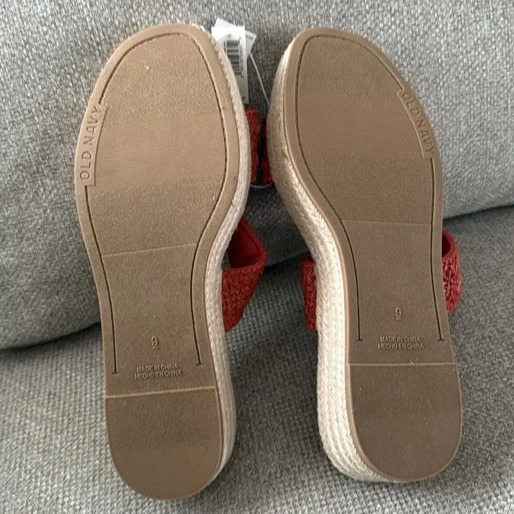 Old Navy Ginger Spice Double-Strap Espadrille Sandals